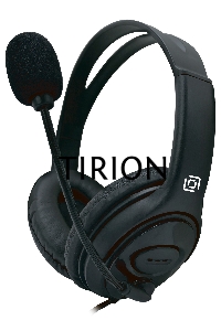 Наушники с микрофоном Oklick HS-M400 черный 1.8м накладные оголовье