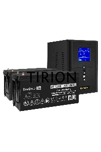 Комплект Источник бесперебойного питания EX295988RUS + батарея 200Aч EX282991RUS 2шт (инвертор, синус, для котла) ExeGate SineTower SZ-1500.LCD.AVR.2SH.1C13.USB <1500VA/1200W, чистый синусоида, LCD дисплей, AVR, 2*Schuko+1*C13, USB, линейно-интерактивный,