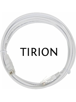Кабель Патч-корд Lanmaster UTP TWT-45-45-2.0-WH вилка RJ-45-вилка RJ-45 кат.5е 2м белый ПВХ (уп.:1шт)