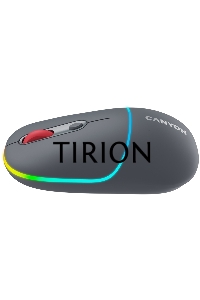 Мышь беспроводная Canyon MW-22 темно-серый, 1600 dpi, радиоканал, Bluetooth, USB, кнопки - 4