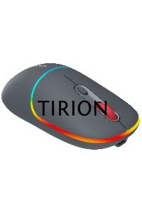 Мышь беспроводная Canyon MW-22 темно-серый, 1600 dpi, радиоканал, Bluetooth, USB, кнопки - 4