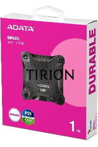 Внешний накопитель SSD 1TB A-DATA SD620, External, USB 3.2, [R/W -550/500 MB/s] черный