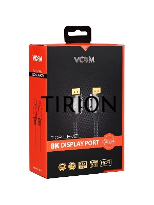 Кабель соединительный DISPLAY PORT v1.4, 8K@60Hz, 1m VCOM <CG634-1M>