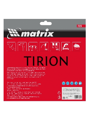 Пильный диск MATRIX по дереву, 210x32мм, 48 зубьев + кольцо 30/32 MATRIX Professional 73226