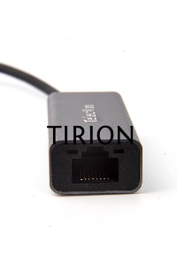 Кабель-переходник USB 3.0 (Am) --> LAN RJ-45 Ethernet 1000 Mbps, Aluminum Shell,Telecom <TU312M>