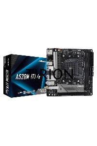 Материнская плата ASRock A520M-ITX/AC, AM4, AMD A520, 2xDDR4, 4xSATA, 1xM.2 PCI-E, 1xPCI-E 3.0 x16, 1xHDMI, 1xDP, 1x1Gb LAN, Wi-Fi, Bluetooth, 2xUSB-A 2.0, 3xUSB-A 3.2 Gen 1, 1xUSB-C 3.1, 3x3.5 мм, 7.1, Mini-ITX