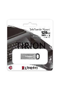Флеш диск Kingston 128Gb DataTraveler KYSON <DTKN/128GB>, (USB 3.2, 200 МБ/с при чтении, 60 МБ/с при записи)