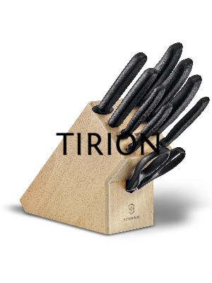 Набор ножей кухон. Victorinox Swiss Classic (6.7193.9) компл.:8шт scissors дерево/черный