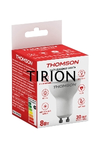 Лампа светодиодная Hiper THOMSON LED MR16 8W 670Lm GU10 4000K TH-B2054