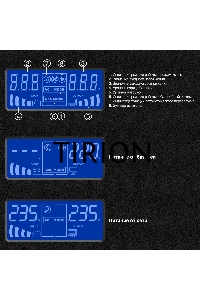 Источник бесперебойного питания (инвертор, синус, для котла) ExeGate SineTower SN-600.LCD.AVR.2SH <600VA/360W, чистая синусоида, LCD дисплей, AVR, 2*Schuko, линейно-интерактивный, Black>