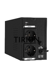 Источник бесперебойного питания (инвертор, синус, для котла) ExeGate SineTower SN-600.LCD.AVR.2SH <600VA/360W, чистая синусоида, LCD дисплей, AVR, 2*Schuko, линейно-интерактивный, Black>