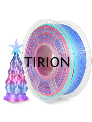 Филамент NVPRINT Silk PLA+ Rainbow 02 для 3D печати диаметр 1.75мм  длина 330 метров  масса 1 кг