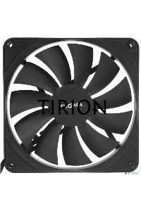 Вентилятор для корпуса Digma DFAN140PWM-1BK черный, 140 мм, 1500 об/мин, 28 дБ, 4 pin