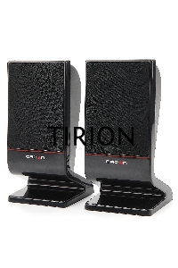 Колонки CROWN CMS-601 (USB, 6W; управление громкостью, разъём для наушников, кнопка включения, Длина кабеля между колонками 1м;Длина аудио-кабеля и питания 2м.)