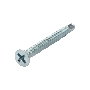 Саморез оконный KRANZ сверло, 3.9х38, белый цинк, короб (500 шт./уп.)
