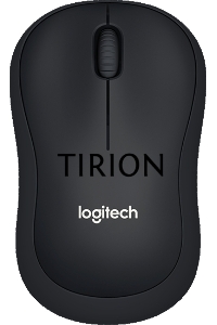 Мышь беспроводная Logitech B220 Silent черный, 1000 dpi, радиоканал, USB, кнопки - 3