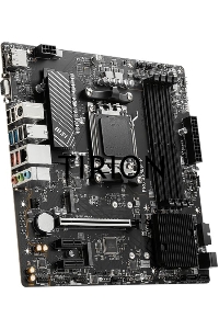 Материнская плата MSI PRO B650M-P, AM5, AMD B650, 4xDDR5, 4xSATA, 2xM.2, 1xPCI-E 4.0 x16, 2xPCI-E 4.0 x1, 1xHDMI, 1xDP, 1xVGA, 1x2.5Gb LAN, 2xUSB 3.2 Gen 1, 2xUSB 3.2 Gen 2, 3x3.5 мм, 7.1, Micro-ATX