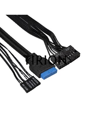 Компьютерный корпус Miditower ExeGate XP-340U-XP600 (ATX, XP600 с вент. 12см, 1*USB+2*USB3.0, аудио)