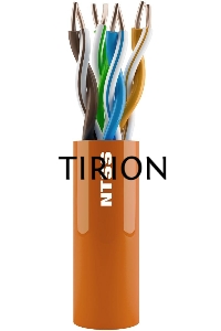 Кабель информационный NTSS NTSS-IN-UTP4-5Е-LSZH-OR кат.5E U/UTP 4X2X24AWG LSZH внутренний 305м оранжевый