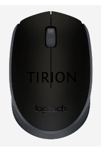 Мышь беспроводная Logitech M171 черный/серый, 1000 dpi, радиоканал, USB, кнопки - 3