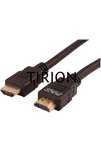Кабель видео LAZSO WH-111-B HDMI (m)/HDMI (m) 3м. позолоченные контакты черный
