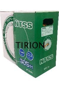 Кабель информационный NTSS NTSS-IN-UTP4-5Е-LSZH-OR кат.5E U/UTP 4X2X24AWG LSZH внутренний 305м оранжевый