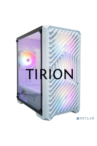Компьютерный корпус 1STPLAYER TRILOBITE T5 White / mATX, TG / 4x120mm LED fans inc. / T5-WH-4F1-W