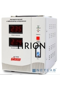 Стабилизатор напряжения Powerman AVS 3000D White (3000ВА, 16А, КПД 98%,циф. индикация вх./вых. напряж.)