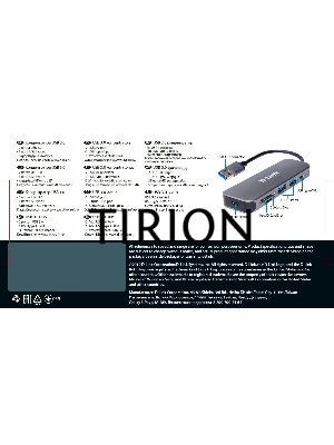 Концентратор D-Link DUB-1325/A2A с 2 портами USB 3.0, 1 портом USB Type-C, слотами для карт SD и microSD и разъемом USB 3.0