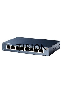 Коммутатор TP-Link SMB TL-SG108 8-port Desktop Gigabit Switch, 8 10/100/1000M RJ45 ports,metal case