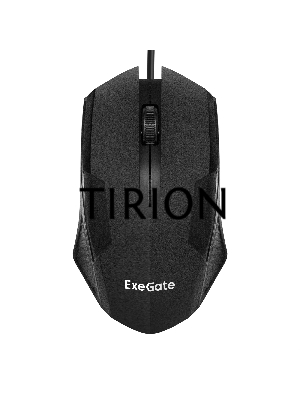 Мышь проводная ExeGate SH-9025L2 OEM черный, 1000 dpi, USB, кнопки - 3