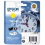 Картридж струйный Epson T2704 (C13T27044022/C13T27044020) желтый, 300 стр., для WF7110/7610/7620 (300стр.)
