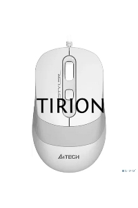 Мышь проводная A4Tech Fstyler FM10S белый/серый, 1600 dpi, USB, кнопки - 4