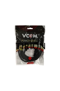 Кабель питания VCOM для ноутбуков 3М 3G*0.5mm 220V (CE022-CU) VDE стандарт