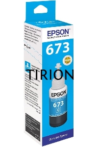 Чернила Epson 673 C13T673298 (аналог C13T67324A) голубой 70мл для Epson L800/L810/L850/L1800