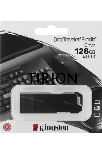 Флеш диск Kingston 128Gb DataTraveler Exodia Onyx DTXON/128GB USB3.2 черный
