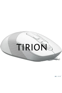 Мышь проводная A4Tech Fstyler FM10S белый/серый, 1600 dpi, USB, кнопки - 4