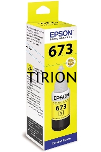 Чернила Epson 673 C13T673498 (аналог C13T67344A) желтый 70мл для Epson L800/L810/L850/L1800