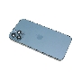 Задняя крышка (корпус) в сборе с рамкой для Apple iPhone 12 Pro синяя
