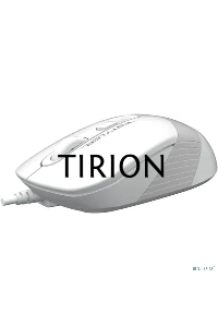 Мышь проводная A4Tech Fstyler FM10S белый/серый, 1600 dpi, USB, кнопки - 4