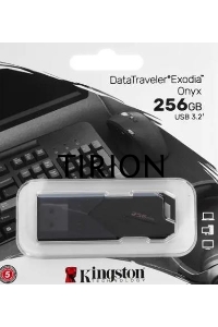 Флеш диск Kingston 256Gb DataTraveler Exodia Onyx DTXON/256GB USB3.2 черный