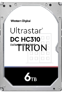 Жесткий диск Western Digital6Tb 7200rpm HGST SATA-III 0B36039 HUS726T6TALE6L4 Ultrastar 7K6 256Mb 3.5