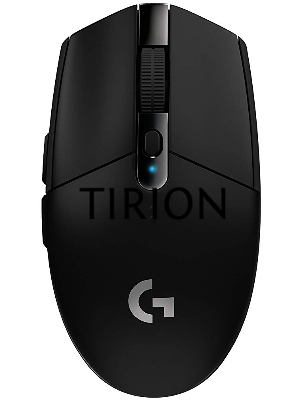 Мышь беспроводная Logitech G305 Lightspeed черный, 12000 dpi, радиоканал, USB, кнопки - 6