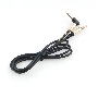 Кабель Cablexpert аудио 90˚  CCAB-02-35MML-1MB. 3.5 Jack (M)/3.5 Jack (M), черный, 1м, блистер