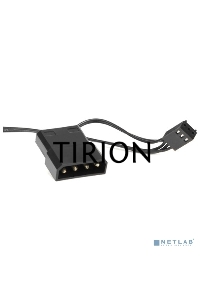 Вентилятор для корпуса Crown CMCF-12025S-1222 черный/зеленый, 120 мм, 1650 об/мин, 28 дБ, 3 pin