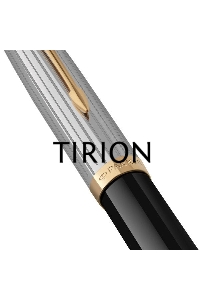 Ручка перьевая Parker 51 Premium (CW2169030) Black St.Steel GT F сталь нержавеющая подар.кор.