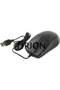 Мышь проводная Defender Optimum MB-160 черный, 1000 dpi, USB, кнопки - 3