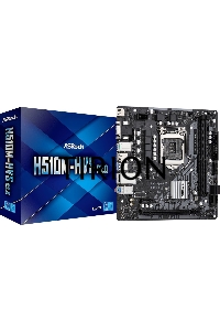 Материнская плата ASRock H510M-HVS R2.0, LGA 1200, Intel H510, 2xDDR4, 4xSATA, 1xPCIe 4.0 x16, 1xPCIe x1, 1xHDMI, 1xVGA, 1x 1Gb LAN, 2xUSB-A 3.2 Gen 1, 4xUSB 2.0, 3x3.5 мм, 7.1, mATX