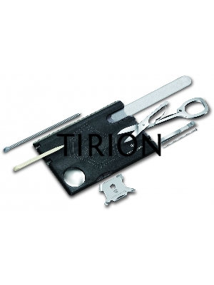 Швейцарская карта Victorinox Swiss Card Nailcare (0.7240.T3) черный полупрозрачный коробка подарочная