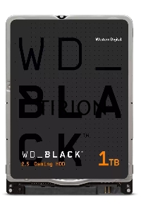 Жесткий диск WD 1Tb 7200rpm SATA-III  WD10SPSX Black 64Mb 2.5